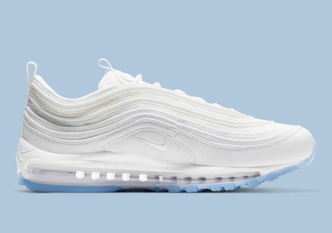 New Nike Air Max 97 White Ice Sole Shoes